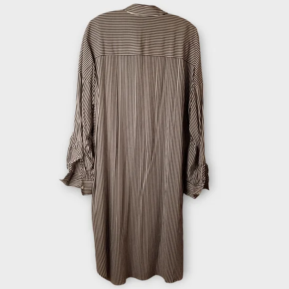 Reitmans Black and White Stiped Tunic/Dress, Medium - Picture 4 of 6